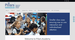 Desktop Screenshot of pillarsacademy.org